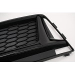 Κάτω Μάσκα προφυλακτήρα, Πλευρικές Γρίλιες Κατάλληλες Για Audi A4 B9 Sedan Avant S-Line (2016-2018) RS4 Design Black Edition