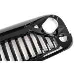 Κεντρική Μπροστινή Μάσκα Κατάλληλη Για Jeep Wrangler / Rubicon Jk (2007-2017) Angry Vader Design Μαύρο