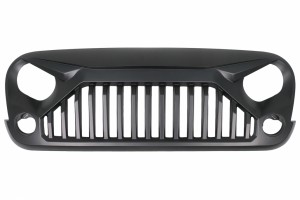 Κεντρική Μπροστινή Μάσκα Κατάλληλη Για Jeep Wrangler / Rubicon Jk (2007-2017) Angry Bird Design Μαύρο