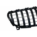 Κεντρική Μάσκα Κατάλληλη Για Mercedes A-Class W176 Facelift (09.2015-2018) A45 GT-R Panamericana Design All Black