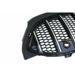 Κεντρική Μάσκα Κατάλληλη Για Mercedes A-Class W177 Hatchback V177 Sedan (04.2018-2022) Mesh GT-R Panamericana Design Μαύρο Χρώμιο