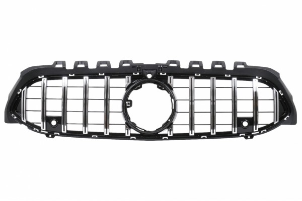 Κεντρική Μάσκα Κατάλληλη Για Mercedes A-Class W177 Hatchback V177 Sedan (04.2018-2022) GT-R Panamericana Design Κεντρική Μάσκα Κατάλληλη Για Mercedes A-Class W177 Hatchback V177 Sedan (04.2018-2022) GT-R Panamericana Design