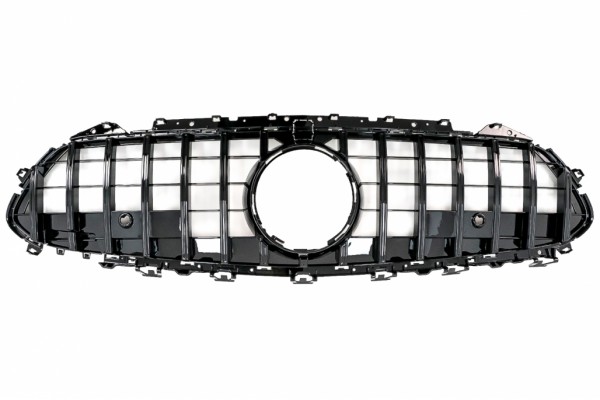 Κεντρική Μάσκα Κατάλληλη Για Mercedes CLS-Class C257 (2018-up) Gtr Design Piano Black Κεντρική Μάσκα Κατάλληλη Για Mercedes CLS-Class C257 (2018-up) Gtr Design Piano Black