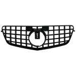 Κεντρική Μάσκα Κατάλληλη Για Mercedes E-Class W212 S212 (2009-2013) GT-R Panamericana Design Μαύρο