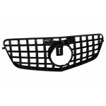 Κεντρική Μάσκα Κατάλληλη Για Mercedes E-Class W212 S212 (2009-2013) GT-R Panamericana Design Μαύρο