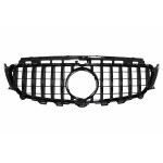 Κεντρική Μάσκα Κατάλληλη Για Mercedes E-Class W213 S213 C238 A238 (2016-2019) GT-R Panamericana Design Μαύρο Κεντρική Μάσκα Κατάλληλη Για Mercedes E-Class W213 S213 C238 A238 (2016-2019) GT-R Panamericana Design Μαύρο