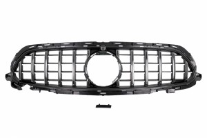 Κεντρική Μάσκα Κατάλληλη Για Mercedes E-Class Facelift W213 S213 C238 A238 Sport Line (2020-Up) GT-R Panamericana Design Chrome