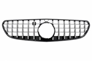 Κεντρική Μάσκα Κατάλληλη Για Mercedes S-Class Coupe C217 (2014-2017) Cabrio A217 (2015-2017) GT-R Panamericana Design Chrome