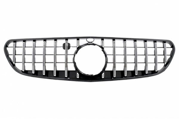 Κεντρική Μάσκα Κατάλληλη Για Mercedes S-Class Coupe C217 (2014-2017) Cabrio A217 (2015-2017) GT-R Panamericana Design Chrome