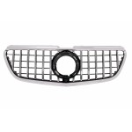 Κεντρική Μάσκα Κατάλληλη Για Mercedes Vito (W447) (2020-up) Gtr Panamericana Design Black Chrome Κεντρική Μάσκα Κατάλληλη Για Mercedes Vito (W447) (2020-up) Gtr Panamericana Design Black Chrome