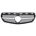 Κεντρική Μάσκα Κατάλληλη Για Mrcedes A-Class W176 (2012-2015) A45 Design Silver