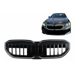 Κεντρική Μάσκα Νεφρών Κατάλληλη Για Bmw Σειρά 5 G60 G61 (2023-) Με Led