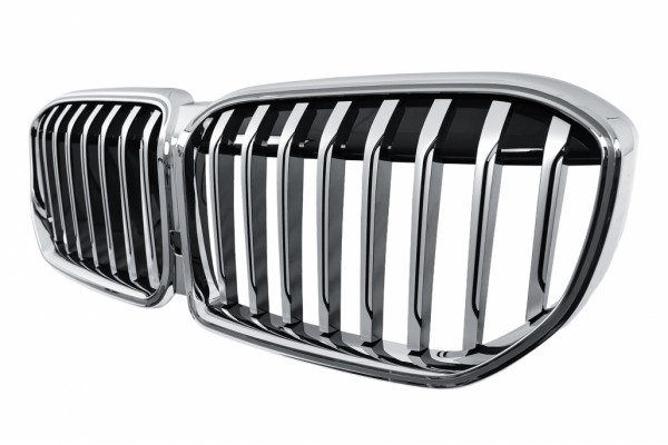 Κεντρική Μάσκα Νεφρών Κατάλληλη Για Bmw Σειρά 7 G11 G12 Lci (2020-2022) Με Led