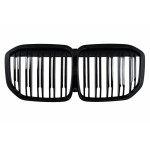 Κεντρική Μάσκα Νεφρών Κατάλληλη Για Bmw X7 G07 (2018-2022) Διπλή Ρίγα Σε Μαύρο Χρώμα Πιάνου