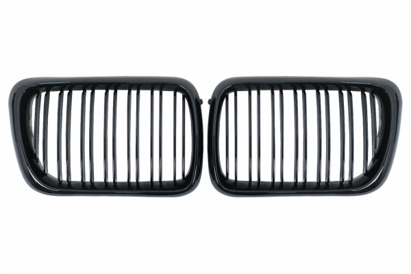 Κεντρικές Γρίλιες Νεφρών Κατάλληλες Για Bmw Σειρά 3 E36 Lci (11.1996-1999) Διπλή Ρίγα Πιάνου Μαύρο Κεντρικές Γρίλιες Νεφρών Κατάλληλες Για Bmw Σειρά 3 E36 Lci (11.1996-1999) Διπλή Ρίγα Πιάνου Μαύρο