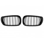 Κεντρικές Γρίλιες Νεφρών Κατάλληλες Για Bmw Σειρά 3 E46 Facelift (10.2001-2005) Double Stripe M Design Piano Black Κεντρικές Γρίλιες Νεφρών Κατάλληλες Για Bmw Σειρά 3 E46 Facelift (10.2001-2005) Double Stripe M Design Piano Black