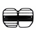 Κεντρικές Γρίλιες Νεφρών Κατάλληλες Για Bmw Σειρά 4 G22 Coupe G23 Cabrio (2020-Επειτα) Μαύρες