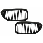 Κεντρικές Γρίλιες Νεφρών Κατάλληλες Για Bmw Σειρά 5 G30 G31 Sedan Touring (2017-2019) Διπλή Ρίγα M Design Piano Black
