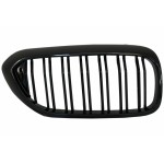 Κεντρικές Γρίλιες Νεφρών Κατάλληλες Για Bmw Σειρά 5 G30 G31 Sedan Touring (2017-2019) Διπλή Ρίγα M Design Piano Black