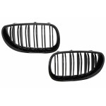 Κεντρικές Γρίλιες Νεφρών Κατάλληλες Για Bmw Σειρά 5 E60 E61 (2003-2010) Διπλή Ρίγα Πιάνου Μαύρο Κεντρικές Γρίλιες Νεφρών Κατάλληλες Για Bmw Σειρά 5 E60 E61 (2003-2010) Διπλή Ρίγα Πιάνου Μαύρο