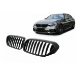 Κεντρικές Γρίλιες Νεφρών Κατάλληλες Για Bmw Σειρά 5 G30 G31 Sedan Touring (2017-2020) Piano Black Κεντρικές Γρίλιες Νεφρών Κατάλληλες Για Bmw Σειρά 5 G30 G31 Sedan Touring (2017-2020) Piano Black