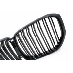 Κεντρικές Γρίλιες Νεφρών Κατάλληλες Για Bmw X5 G05 (2018-2022) Double Stripe M Design Piano Black Κεντρικές Γρίλιες Νεφρών Κατάλληλες Για Bmw X5 G05 (2018-2022) Double Stripe M Design Piano Black