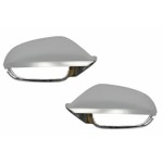 Πλήρη Καλύμματα Καθρεφτών Κατάλληλα Για Audi A6 4G C7 (2011-2018) Limousine Avant Extinction Aluminum RS6 Design Με Πλευρική Υποβοήθηση