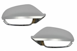 Πλήρη Καλύμματα Καθρεφτών Κατάλληλα Για Audi A6 4G C7 (2011-2018) Limousine Avant Extinction Aluminum RS6 Design Με Πλευρική Υποβοήθηση