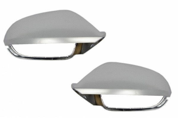 Πλήρη Καλύμματα Καθρεφτών Κατάλληλα Για Audi A6 4G C7 (2011-2018) Limousine Avant Extinction Aluminum RS6 Design Με Πλευρική Υποβοήθηση