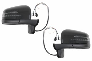 Πλήρες Σύστημα Καθρέφτη Κατάλληλο Για Mercedes G-Class W463 (1989-2018) 2013 Design Piano Black