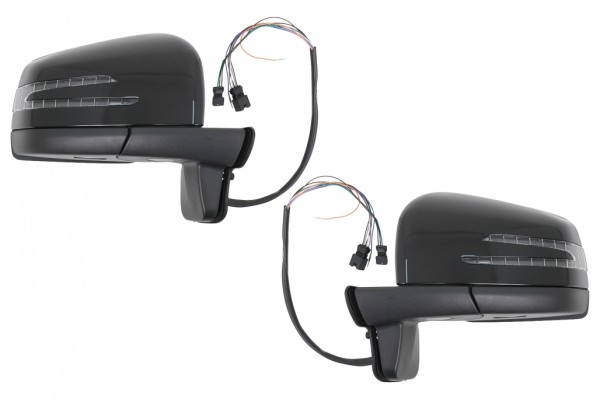 Πλήρες Σύστημα Καθρέφτη Κατάλληλο Για Mercedes G-Class W463 (1989-2018) 2013 Design Piano Black Πλήρες Σύστημα Καθρέφτη Κατάλληλο Για Mercedes G-Class W463 (1989-2018) 2013 Design Piano Black