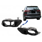 Μπούκες Σιγαστήρα Εξάτμισης Κατάλληλες Για Bmw X5 G05 X6 G06 X7 G07 M-Package (2018-και μετά) M Sport Design