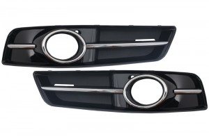 Καλύμματα Φώτων ομίχλης, Πλαϊνές γρίλιες, Κατάλληλα Για Audi A3 Facelift 8P1 (2008-2012) S3 Sline Design