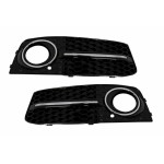 Καλύμματα Φώτων Ομίχλης Για Πλευρικές Γρίλιες Κατάλληλα Για Audi A4 B8 8K (2007-2011) RS4 Black Edition Καλύμματα Φώτων Ομίχλης Για Πλευρικές Γρίλιες Κατάλληλα Για Audi A4 B8 8K (2007-2011) RS4 Black Edition