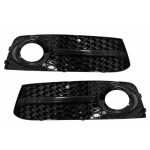 Καλύμματα Φώτων ομίχλης, Πλαϊνές γρίλιες, Κατάλληλα Για Audi A4 B8 8K (2007-2011) S4 Design Black Edition Καλύμματα Φώτων ομίχλης, Πλαϊνές γρίλιες, Κατάλληλα Για Audi A4 B8 8K (2007-2011) S4 Design Black Edition