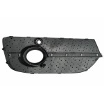 Καλύμματα Φώτων ομίχλης, Πλαϊνές γρίλιες, Κατάλληλα Για Audi Q3 8U (2011-2014) Rs Design Piano Black Chrome