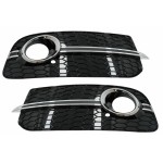 Καλύμματα Φώτων ομίχλης, Πλαϊνές γρίλιες, Κατάλληλα Για Audi Q5 Suv 8R Facelift (2012-2016) Rs Design Black & Chrome Καλύμματα Φώτων ομίχλης, Πλαϊνές γρίλιες, Κατάλληλα Για Audi Q5 Suv 8R Facelift (2012-2016) Rs Design Black & Chrome