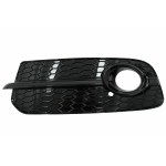 Καλύμματα Φώτων Ομίχλης Για Πλευρικές Γρίλιες Κατάλληλα Για Audi Q5 Suv 8R Facelift (2012-2016) Full Black Rs Design