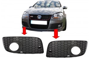 Καλύμματα Φώτων Ομίχλης Κατάλληλα Για Vw Golf V 5 (2003-2007) Gti Look