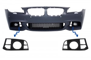 Καλύμματα Φώτων Ομίχλης Κατάλληλα Για Bmw Σειρά 5 F10 F11 NON-LCI Lci (2010-2017) Προφυλακτήρας M-Technik Lci Design