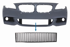 Κεντρική Κάτω Μάσκα Μπροστινού Προφυλακτήρα Κατάλληλη Για Bmw Σειρά 5 F10 F11 M-Tech (2009-2017)