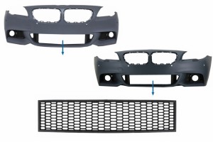 Κεντρική Κάτω Μάσκα Μπροστινού Προφυλακτήρα Κατάλληλη Για Bmw Σειρά 5 F10 F11 M-Tech (2009-2017)