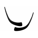 Πτερύγια Εμπρός προφυλακτήρα, Πλαϊνά πτερύγια, Κατάλληλα Για Mercedes Cla C118 X118 Sport Line (2019-05.2023) Piano Black