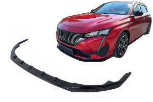 Αεροτομή Εμπρός Προφυλακτήρα Κατάλληλη Για Peugeot 308 Mk3 (2021-Up) Piano Black