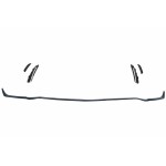 Προέκταση Χείλους Μπροστινού Προφυλακτήρα Κατάλληλη Για Mercedes A-Class W177 V177 Sport-Line / A35 (04.2018-2022) Μαύρο