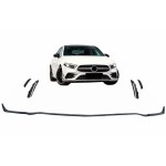 Προέκταση Χείλους Μπροστινού Προφυλακτήρα Κατάλληλη Για Mercedes A-Class W177 V177 Sport-Line / A35 (04.2018-2022) Μαύρο