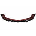 Μπροστινό Χείλος Προφυλακτήρα Κατάλληλο Για Mercedes C-Class W204 S204 C204 Facelift (2011-2015) Piano Black