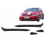 Πτερύγια Εμπρός Προφυλακτήρα Κατάλληλα Για Vw Golf 7.5 Gti 5G Hatchback (2017-2020) Carbon Look Πτερύγια Εμπρός Προφυλακτήρα Κατάλληλα Για Vw Golf 7.5 Gti 5G Hatchback (2017-2020) Carbon Look