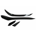 Πτερύγια Εμπρός Προφυλακτήρα Κατάλληλα Για Vw Golf 7.5 Gti 5G Hatchback (2017-2020) Piano Black