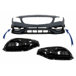 Πλαϊνές Γρίλιες Μπροστινού Προφυλακτήρα Κατάλληλες Για Mercedes Cla W117 C117 X117 (2013-2018) Facelift CLA45 Design Piano Black Πλαϊνές Γρίλιες Μπροστινού Προφυλακτήρα Κατάλληλες Για Mercedes Cla W117 C117 X117 (2013-2018) Facelift CLA45 Design Piano Black